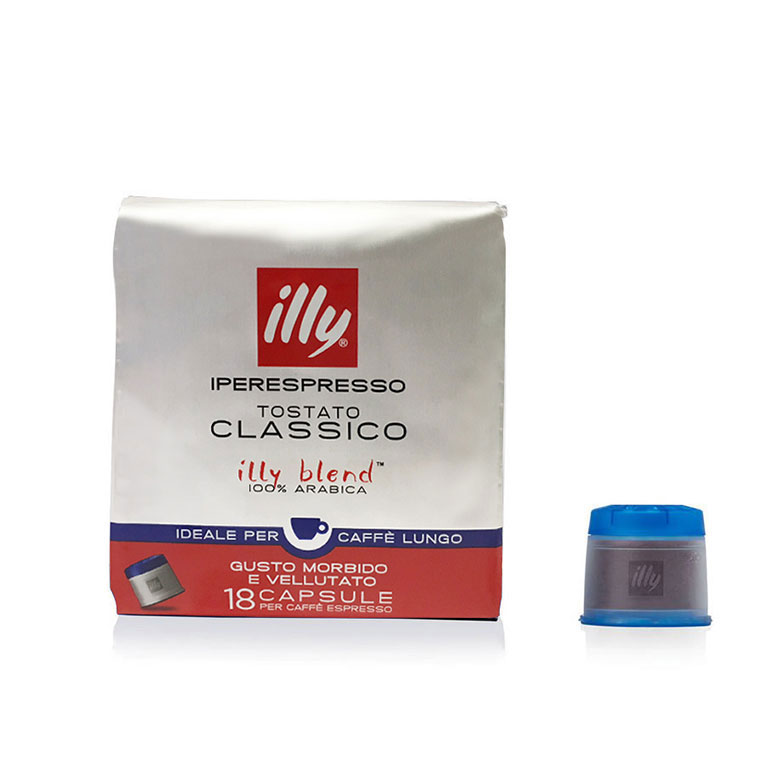 Espresso Lungo Illy - 108 Capsule originali Illy Iperespresso ®