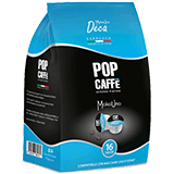 Pop Caffè Decaffeinato (100 capsule compatibili con Kimbo, Indesit, Maranello)