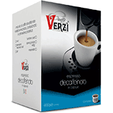 Verzì Decaffeinato (100 capsule compatibili con Kimbo, Indesit, Maranello)