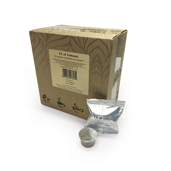 Tè al Limone LaCompatibile - 30 Capsule compatibili Illy Uno System ®:  Indesit ®, Maranello ®