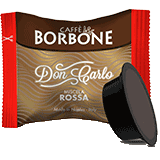 Borbone Miscela Rossa (50 capsule compatibili con Lavazza A Modo Mio)