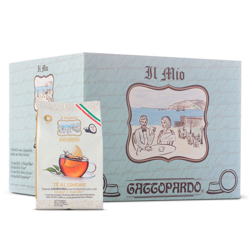 ToDa Tè limone solubile (128 capsule compatibili con Lavazza A Modo Mio)