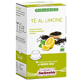 Sandemetrio Lemon Black Tea (Miscela di foglie e frutta biologica - astuccio da 16 capsule compatibili Lavazza a Modo Mio)