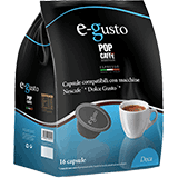Pop Caffè Decaffeinato (96 capsule compatibili con Nescafè Dolcegusto)