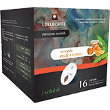 Lollo Camomilla miele e arancia solubile (64 capsule compatibili con Nescafé Dolce Gusto)