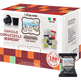 ToDa Gattopardo Dakar (100 capsule compatibili con Nespresso)