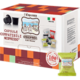 ToDa Gattopardo Insonnia (100 capsule compatibili con Nespresso)