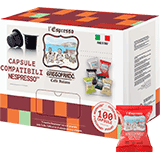 ToDa Gattopardo Gusto Ricco (100 capsule compatibili con Nespresso)