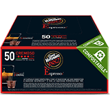 Vergnano E'spresso Cremoso Compostabile (50 capsule compatibili con Nespresso)