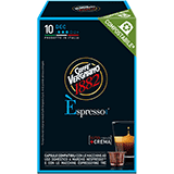 Vergnano E'spresso Decaffeinato Compostabile (120 capsule compatibili con Nespresso - 549)