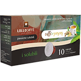 Lollo Caffè e Ginseng solubile (60 capsule compatibili con Nespresso)