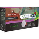 Lollo Tè al mirtillo e frutti di bosco solubile (60 capsule compatibili con Nespresso)