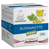 Sandemetrio Buonanotte (Tisana funzionale biologica - astuccio da 10 capsule compatibili Nespresso)