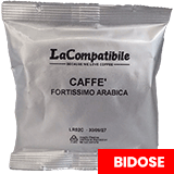Neutro Fortissimo Arabica (50 cialde in carta ESE BIDOSE da 55mm)