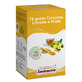 Sandemetrio Tè verde curcuma, limone e miele (18 cialde da 44mm)