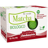 Tè verde matcha - Biologico (18 filtri da infusione)