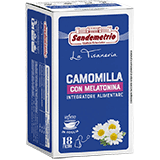 Infuso gusto Camomilla con Melatonina - Biologico (18 filtri da infusione)